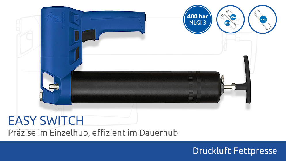 Druckluftfettpresse
